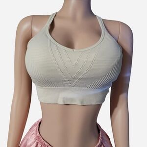 All in Motion Light Cream Sports Bra